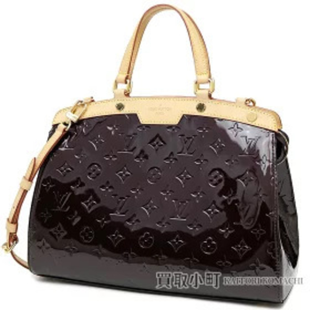 Louis Vuitton Brea Monogram Vernis Amarante Shoulder Bag Tote Handbag Doctors